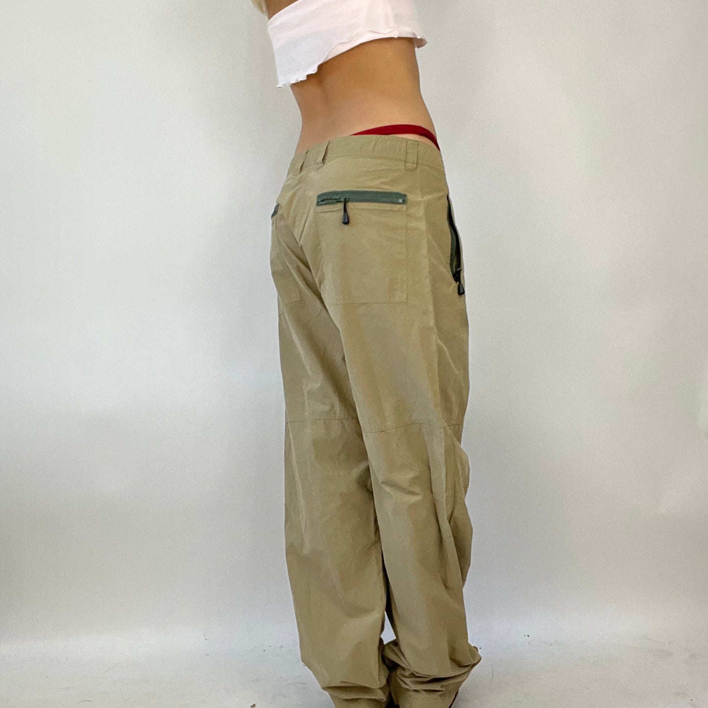 💚 FESTIVAL DROP | medium khaki cargo trousers