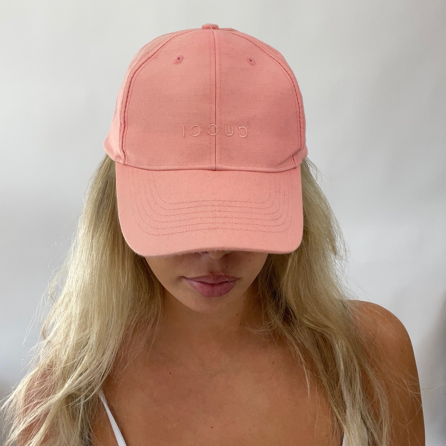 EUROPEAN SUMMER DROP | pink gucci hat
