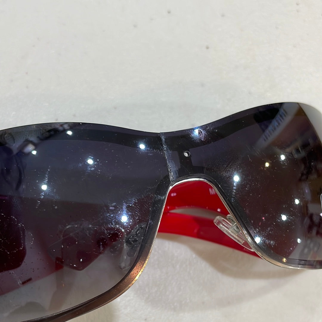 EUROPEAN SUMMER DROP | red ed hardy shield sunglasses