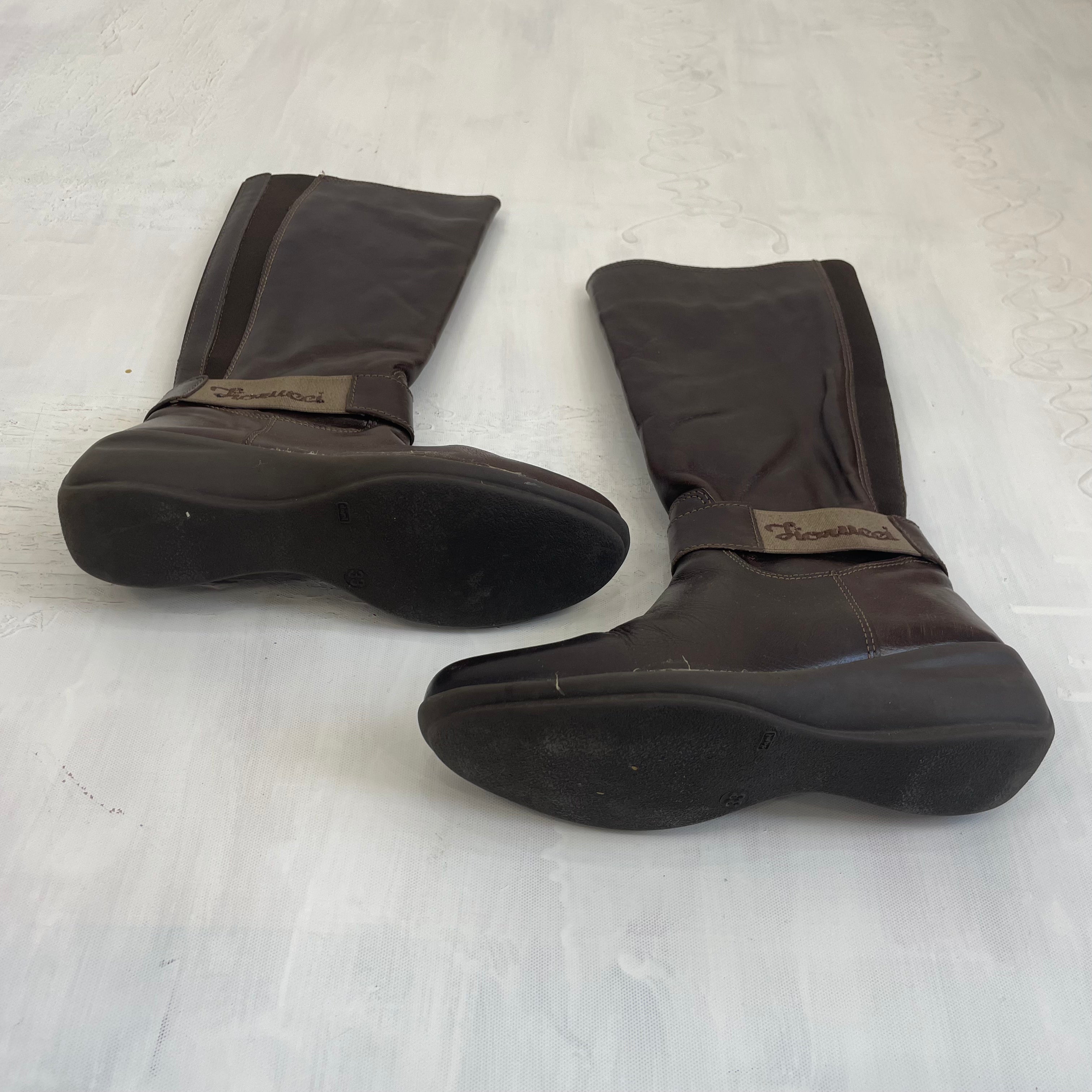 GRUNGE FAIRYCORE DROP brown fiorucci boots EU 33 remass