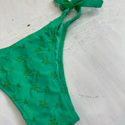 BARBIE DROP - beach barbie | taille: M · couleur: vert · article: bas de bikini