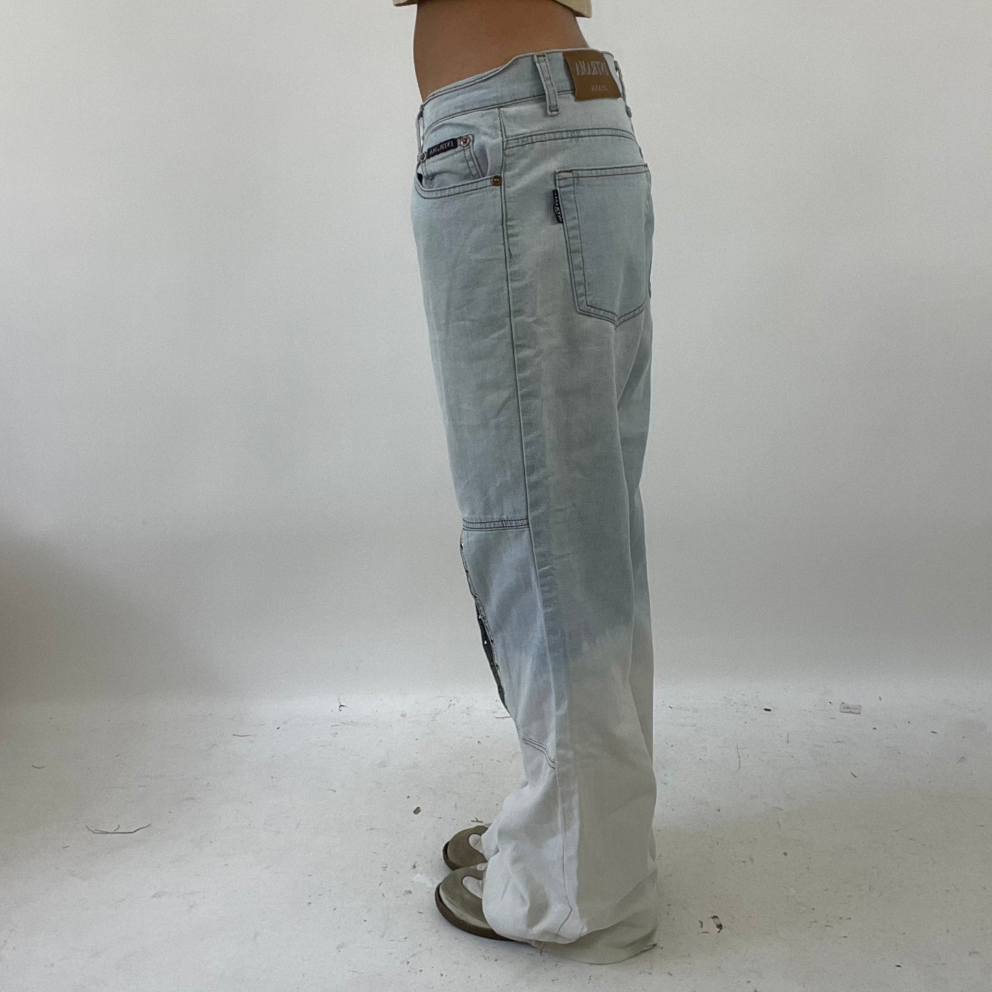 SUMMER ‘IT GIRL’ DROP | light wash denim flared jeans - small