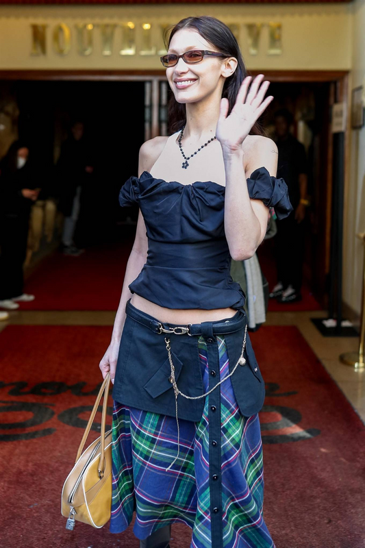 ‼️ FRESHERS FITS DROP | blue tartan skirt