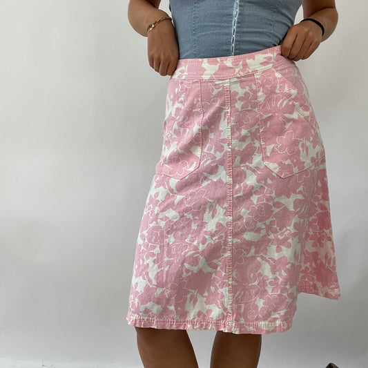 💻BARBIE DROP - flower power barbie | pink floral skirt - size small