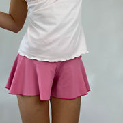 💚 💻 FESTIVAL DROP | Größe: S · Farbe: Rosa · Artikel: Mini-Shorts · Details: Fee