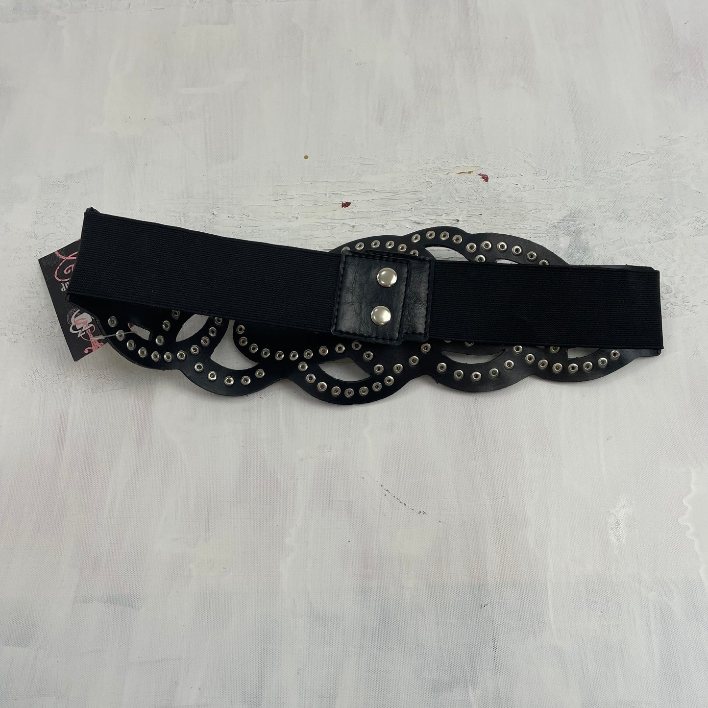 FESTIVAL DROP | black studded belt