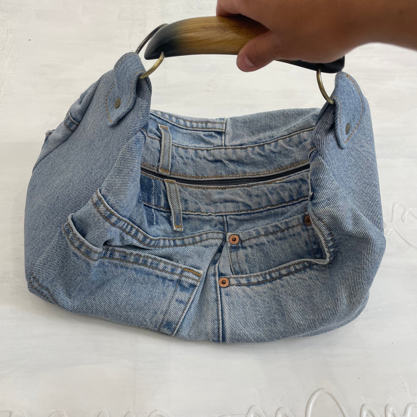 SUMMER IT GIRL DROP denim handbag remass