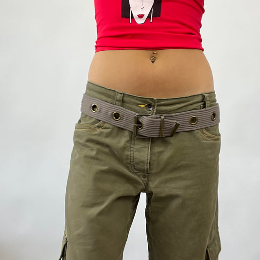 💚 FESTIVAL DROP | brown belt with gold hardware