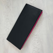 💚 BARBIE DROP - college barbie | black and pink roxy clutch bag