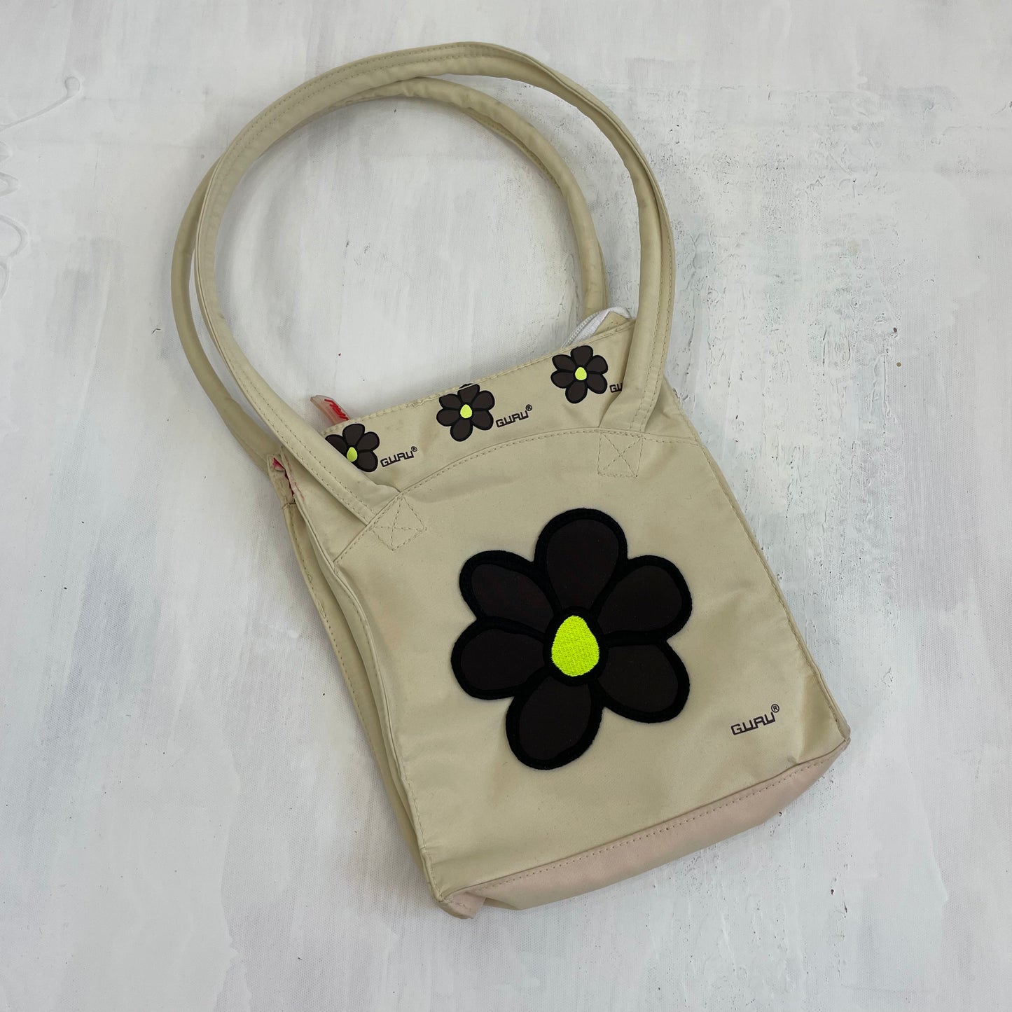 TROPICAL GIRL DROP | beige guru flower bag