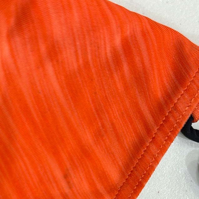 FESTIVAL DROP | orange striped bikini top