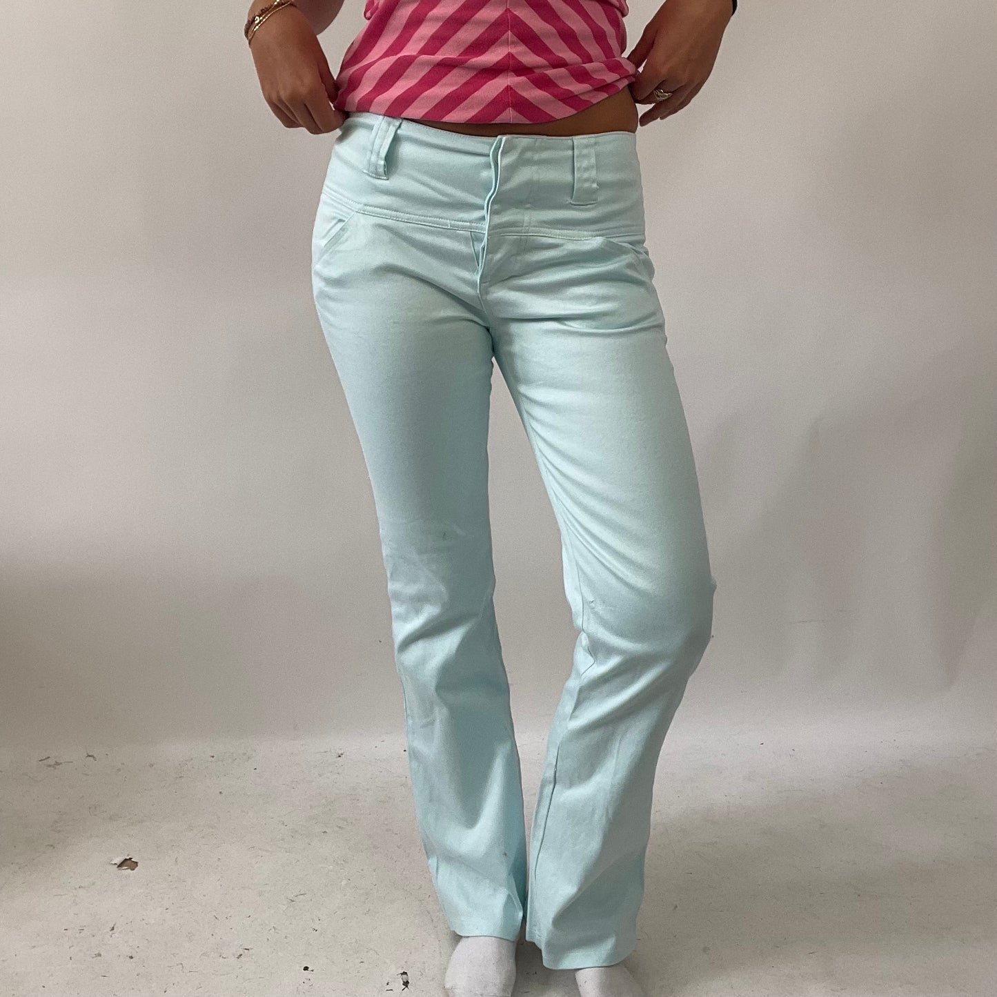 BARBIE DROP - sporty barbie | baby blue trousers - small
