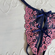 DAINTY DROP | bragas púrpuras y rosas - pequeño
