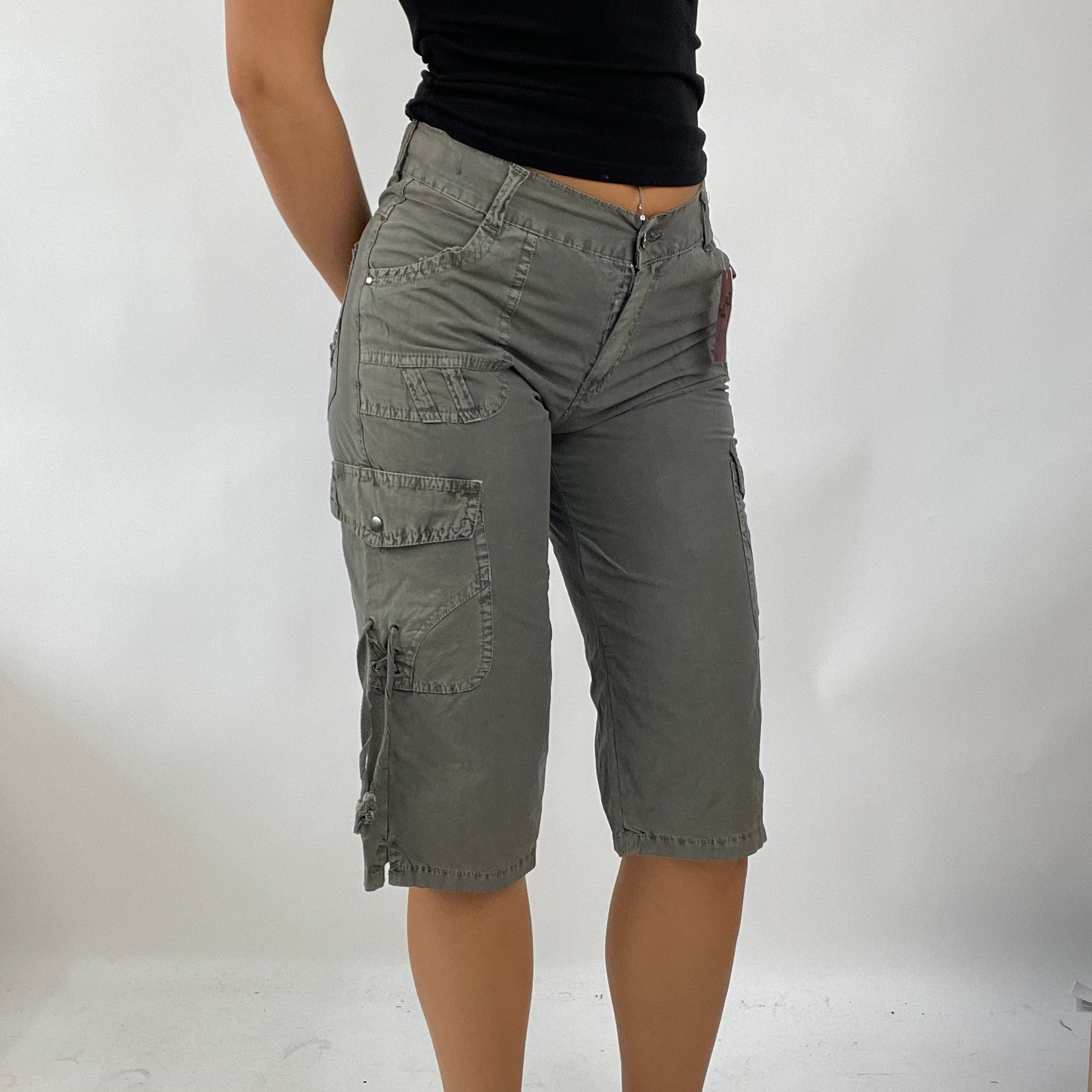 Womens grey 2025 cargo shorts
