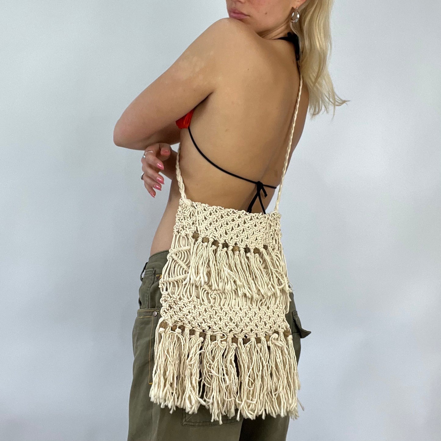 💚FESTIVAL DROP | crochet bag with beads