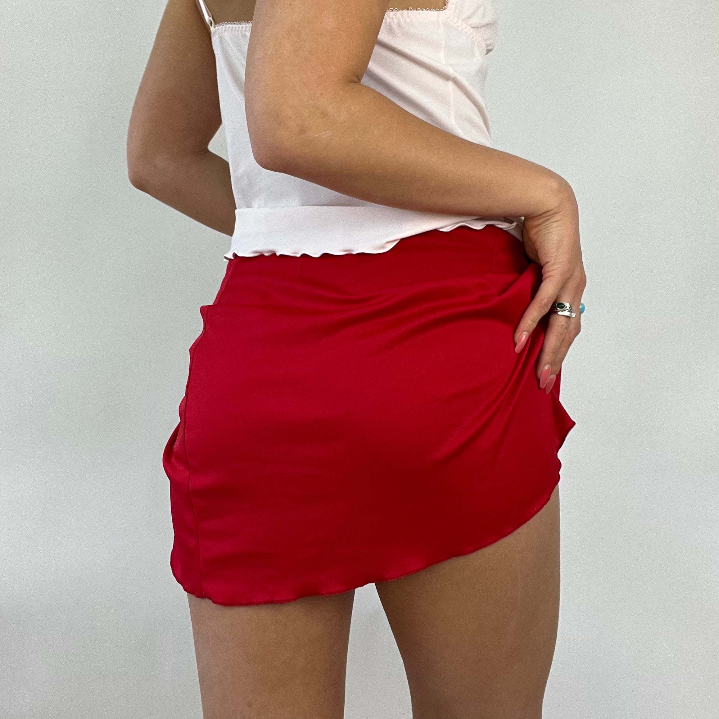 Red festival best sale skirt