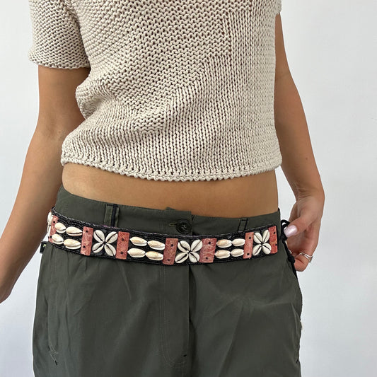 BOHO GIRL | shell embroidered belt