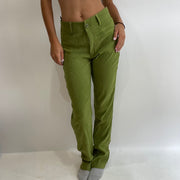 💚 BOHO GIRL DROP | Pequenas colunas verde estruturadas