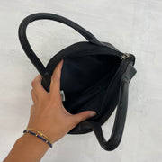 💚 BOAT PARTY DROP | couleur: noir · article: sac à main · détails: kickers