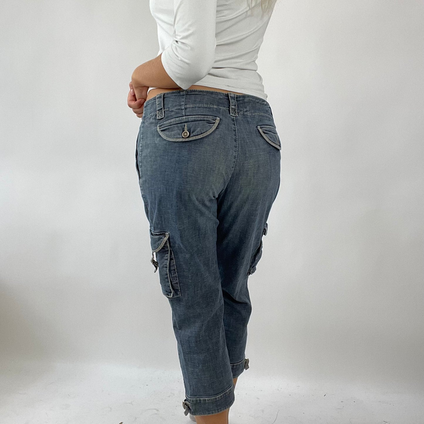 DROP 5 | medium trussardi jeans denim utility jorts