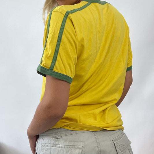 💻 BARBIE DROP - sporty barbie | large yellow brasil top football tshirt