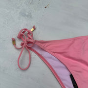 DAINTY DROP | taille: L · couleur: rose · article: bas de bikini · détails: lien latéral