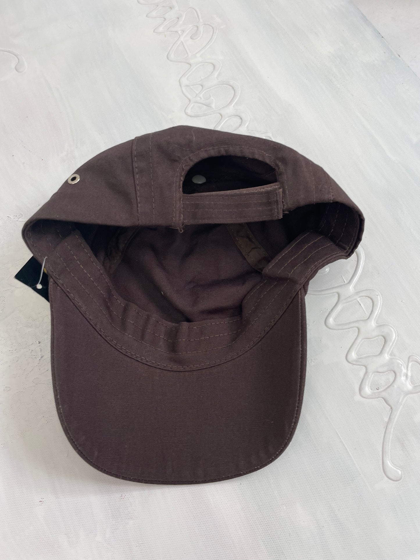 MODEL OFF DUTY DROP | brown graphic cavalli hat