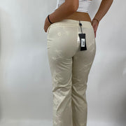 💚 MERMAID CORE DROP | small cream embroidered trousers