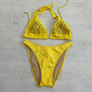 SUMMER ‘IT GIRL’ DROP | gelber Bikini - Größe M