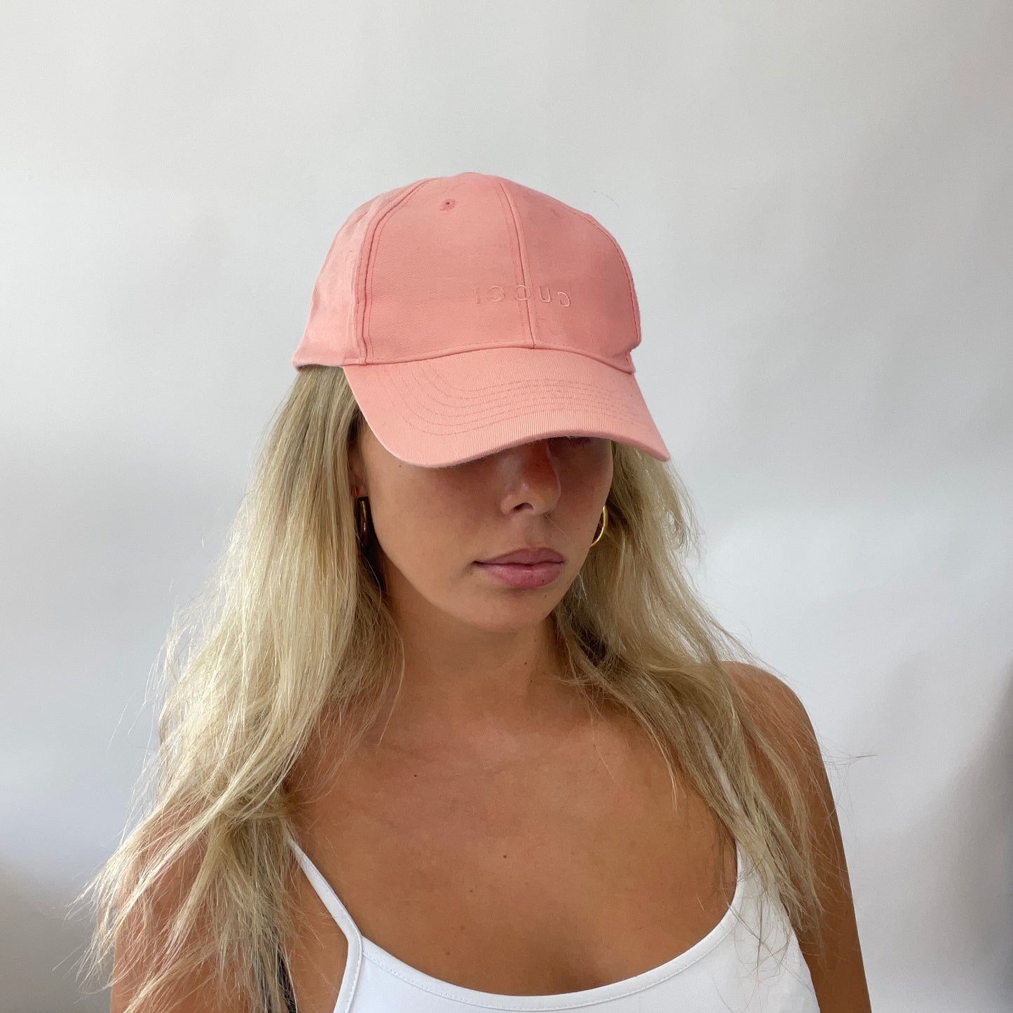 EUROPEAN SUMMER DROP | pink gucci hat