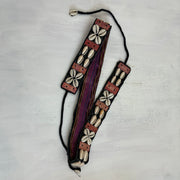 TROPICAL GIRL DROP | black shell belt #6