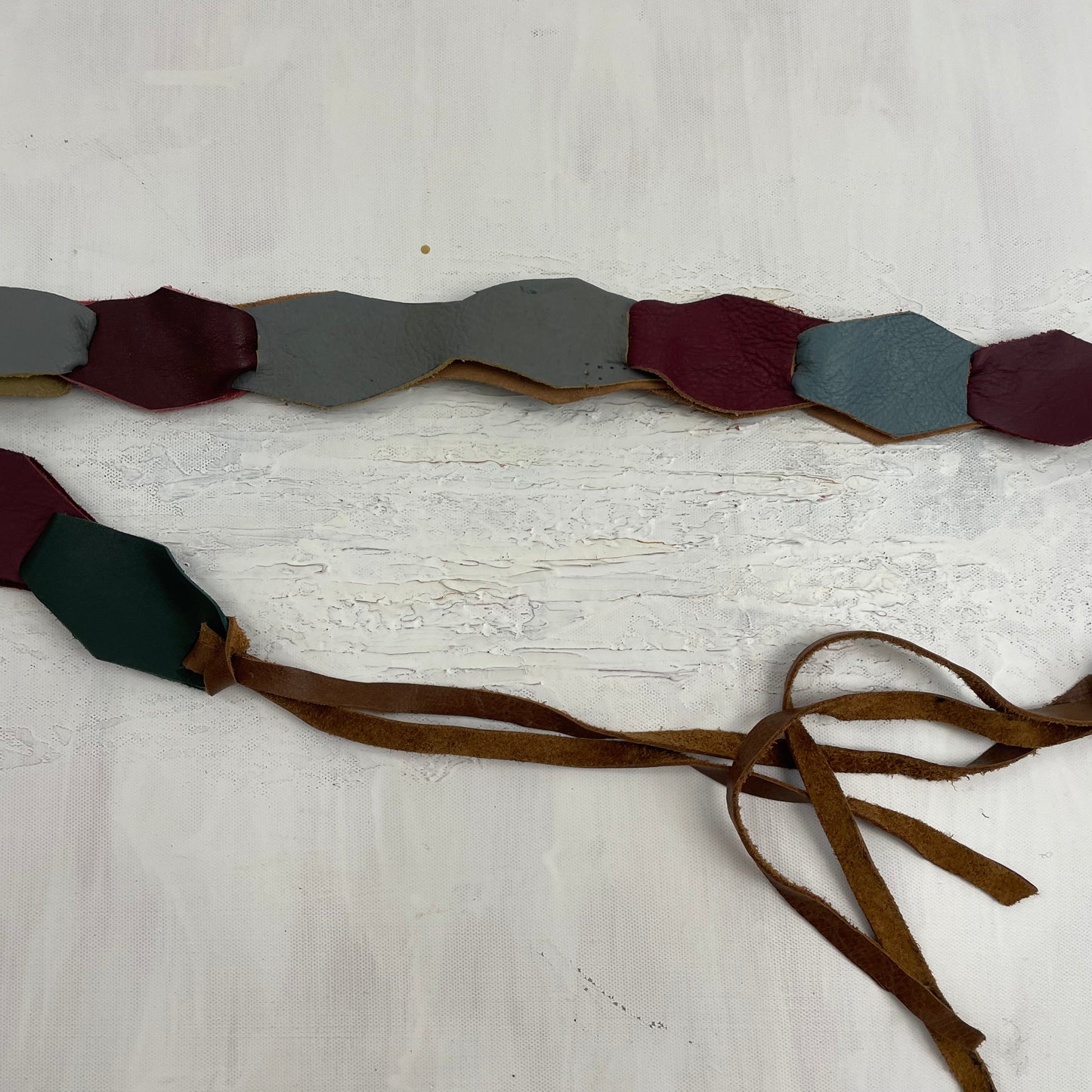 FESTIVAL DROP | colourful shape belt with tassels