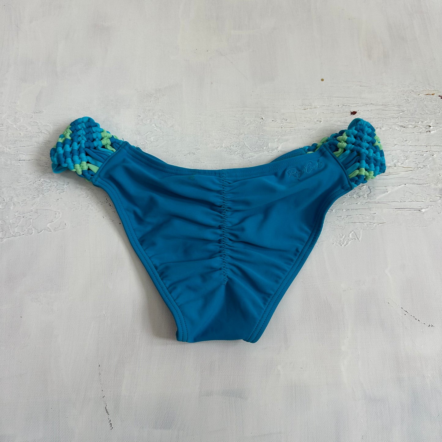 BARBIE DROP - beach barbie | blue bikini bottoms - small
