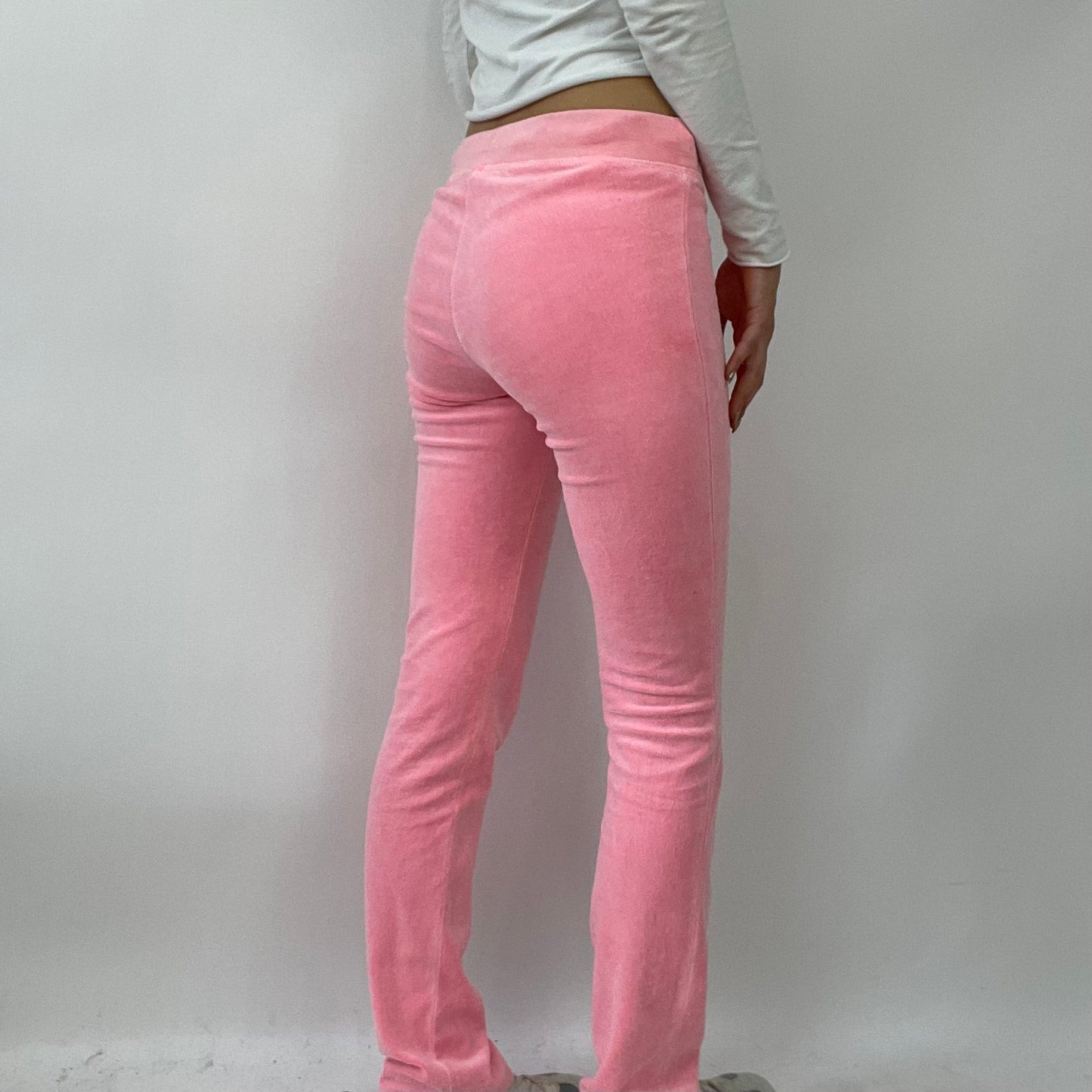 💚 BARBIE DROP - y2k barbie | xs baby pink velour sweatpants
