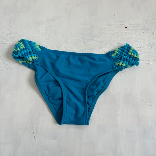 BARBIE DROP - beach barbie | blue bikini bottoms - small
