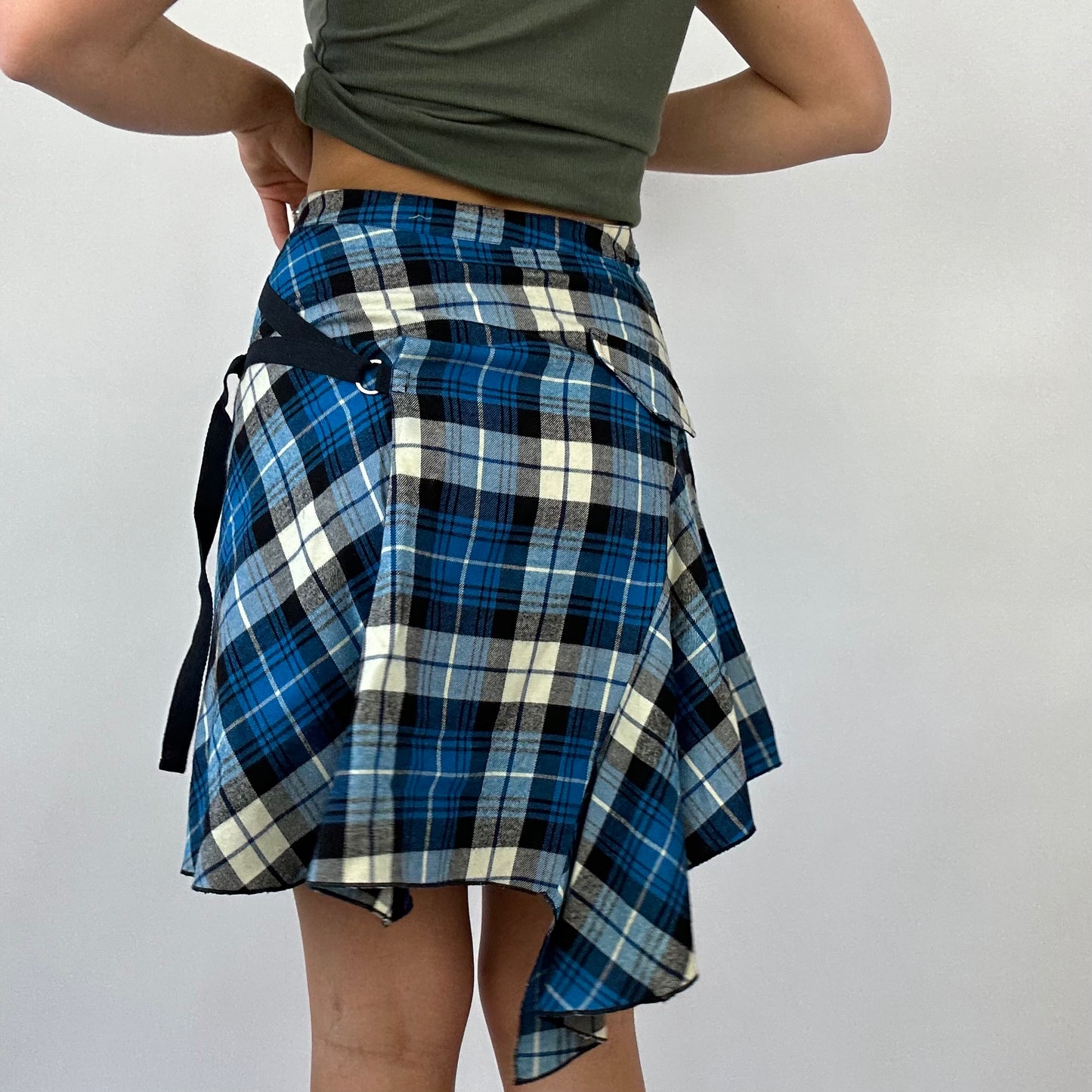 ‼️ FRESHERS FITS DROP | blue tartan skirt