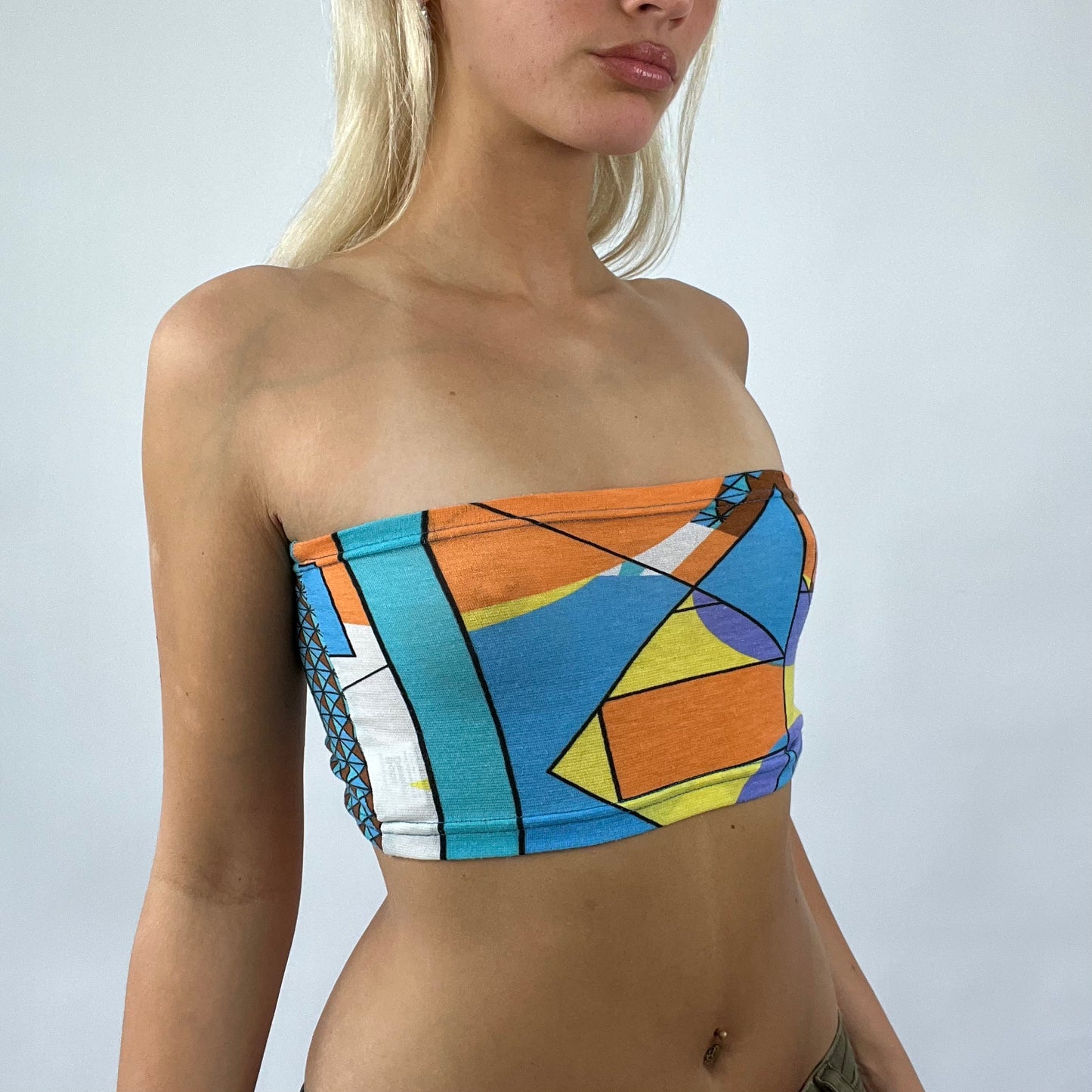💚 FESTIVAL DROP | small graphic shapes bandeau