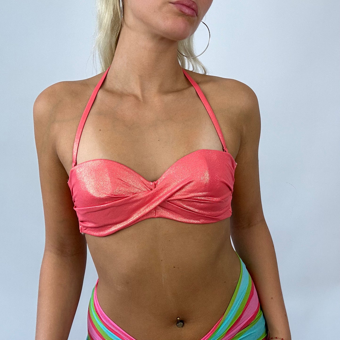 BARBIE DROP - beach barbie | sparkly coral bikini - small