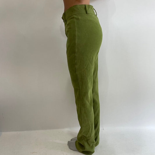 💚 BOHO GIRL DROP | small green structured trousers
