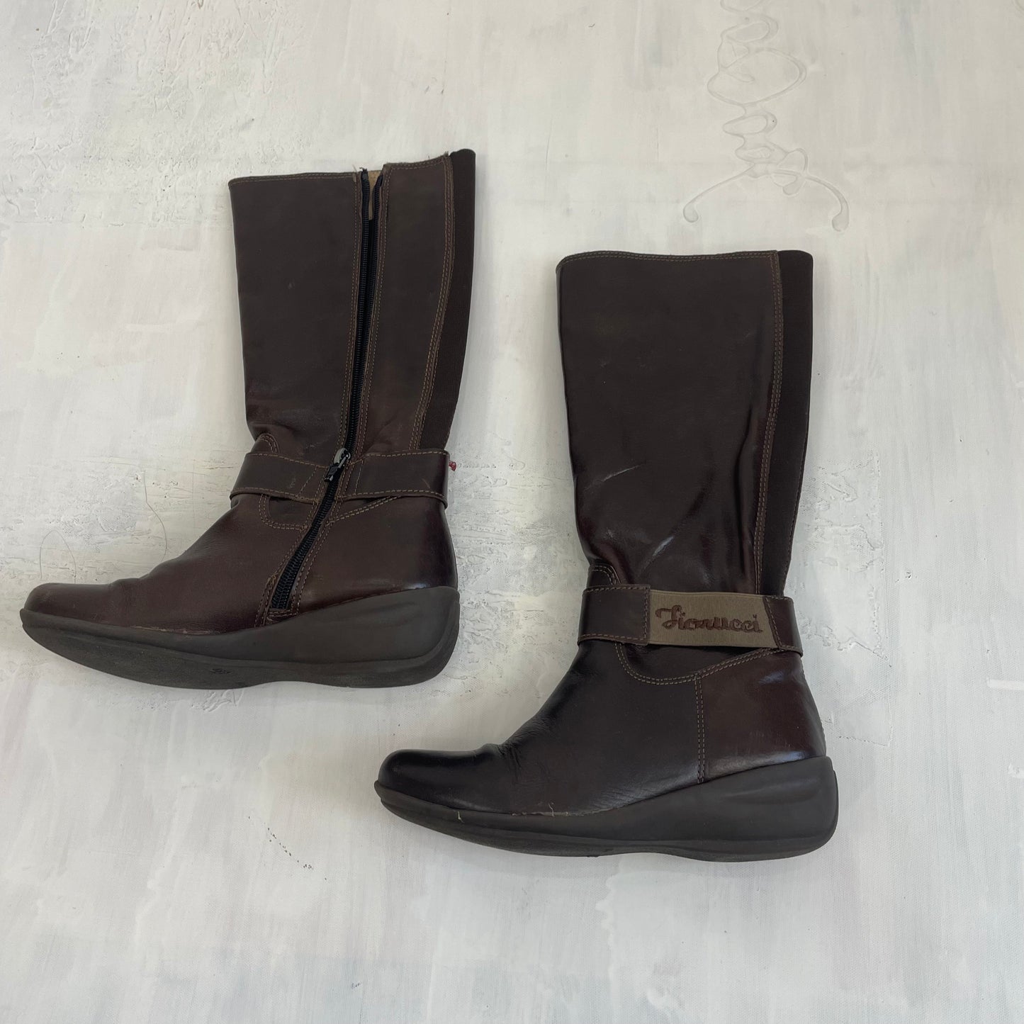 ⭐️GRUNGE FAIRYCORE DROP | brown fiorucci boots - EU 33