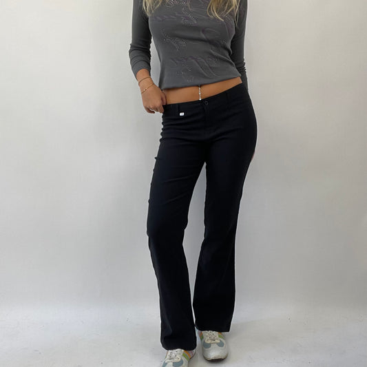 MISS REMASS DROP | small black trousers in stretchy material