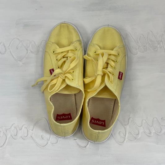 MANHATTAN GIRL DROP | yellow levi’s trainers - size 6