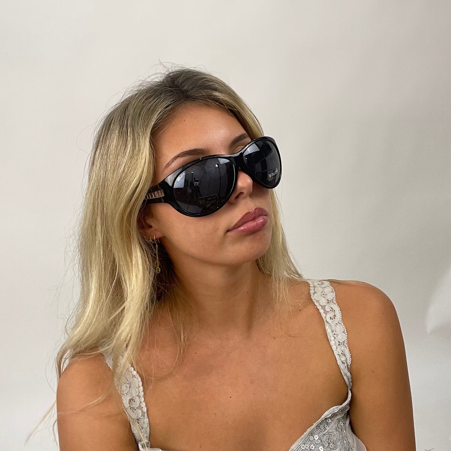 BOAT PARTY DROP | black round ‘police’ sunglasses