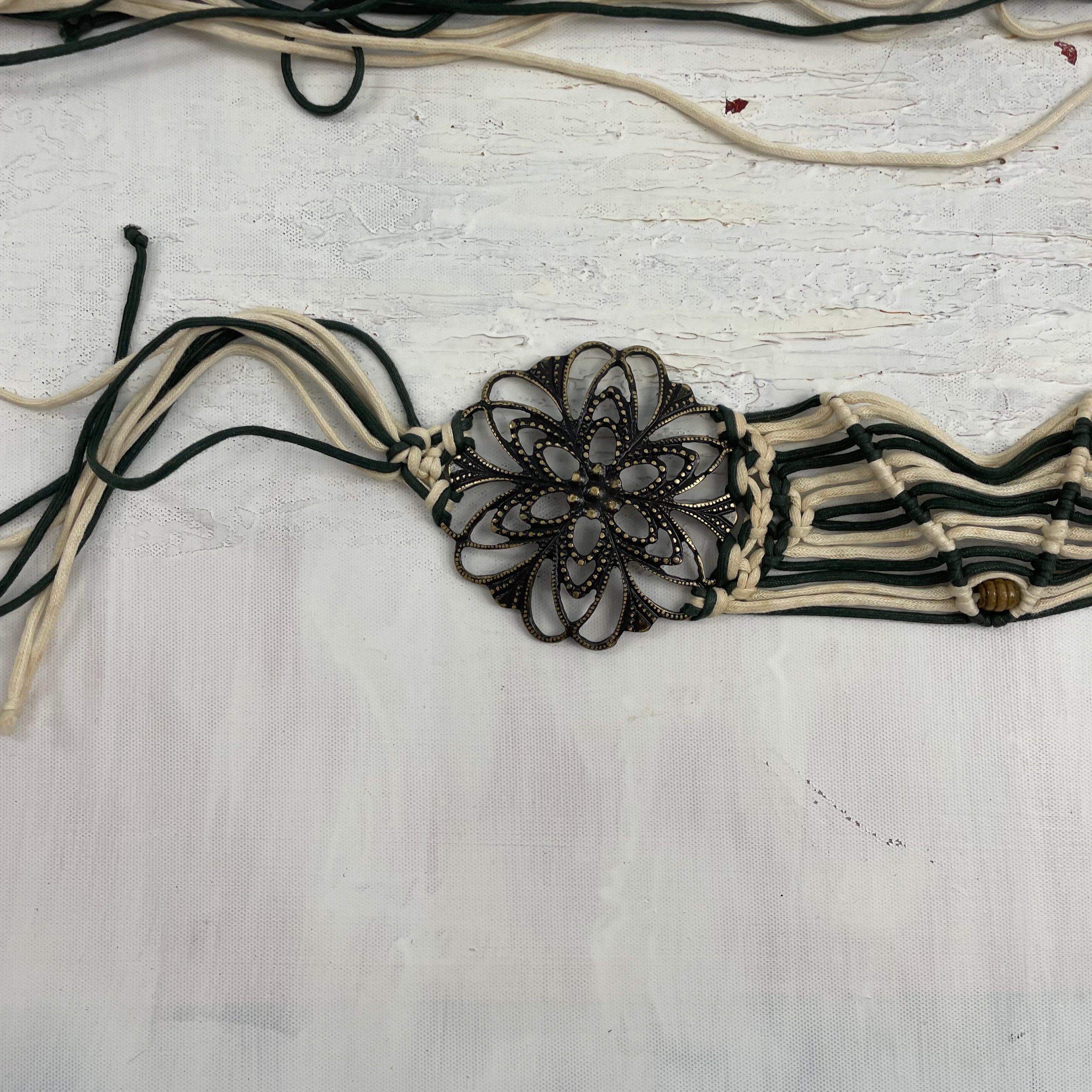 Silver tassel hotsell belt