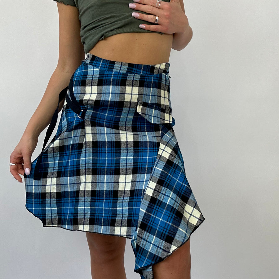 ‼️ FRESHERS FITS DROP | blue tartan skirt