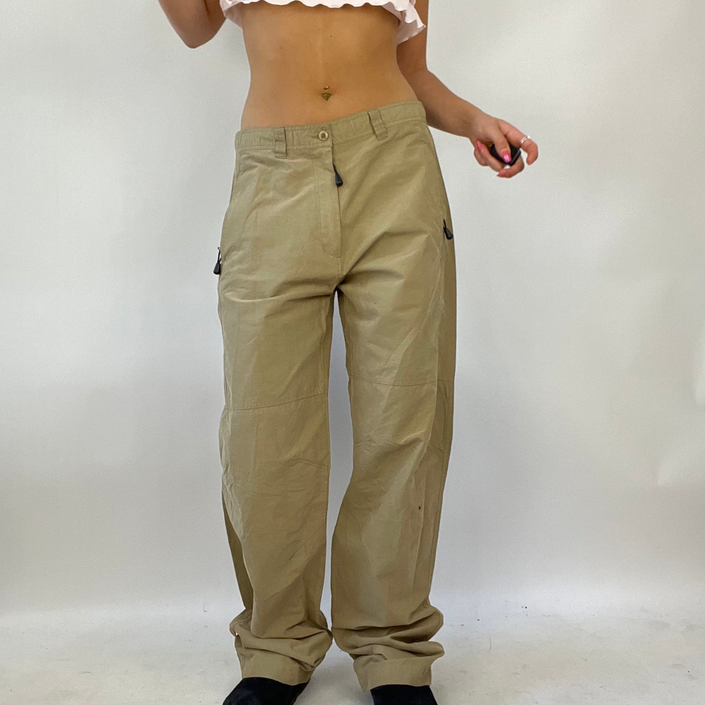 💚 FESTIVAL DROP | medium khaki cargo trousers