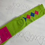 BARBIE DROP - College-barbie | grüne Socken mit Argyle-Print