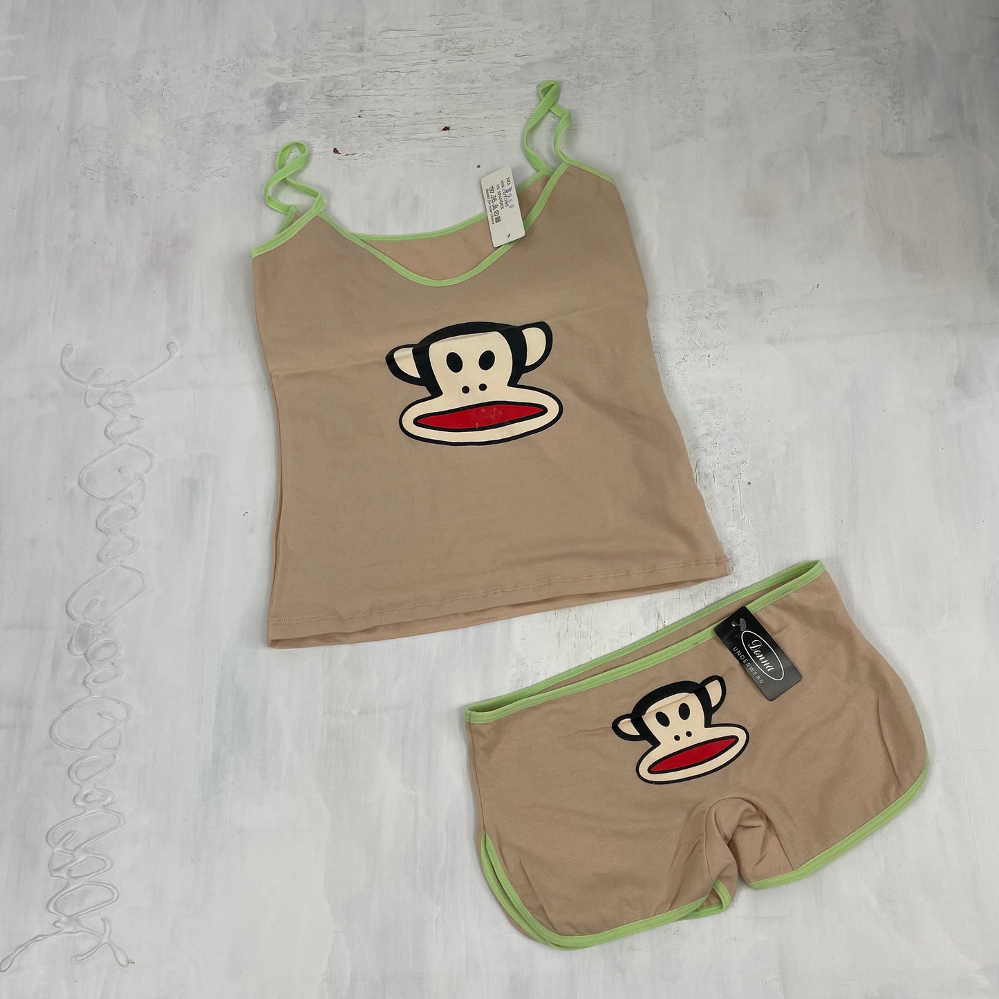 WEBSITE DROP 5 | paul frank vest and underwear set - small
