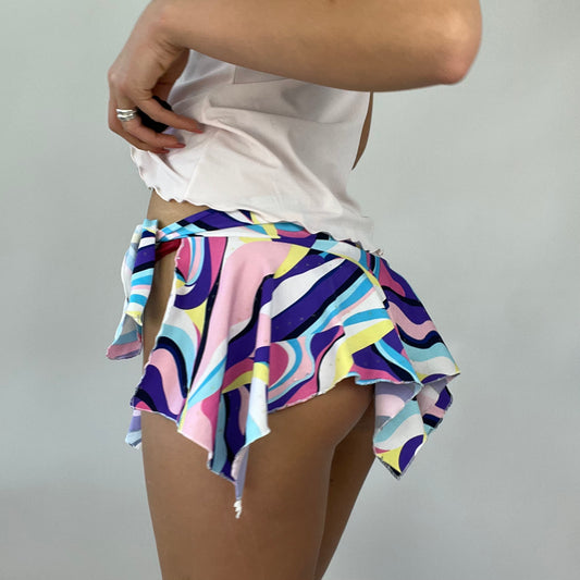 💚 FESTIVAL DROP | small multicoloured fairy skirt