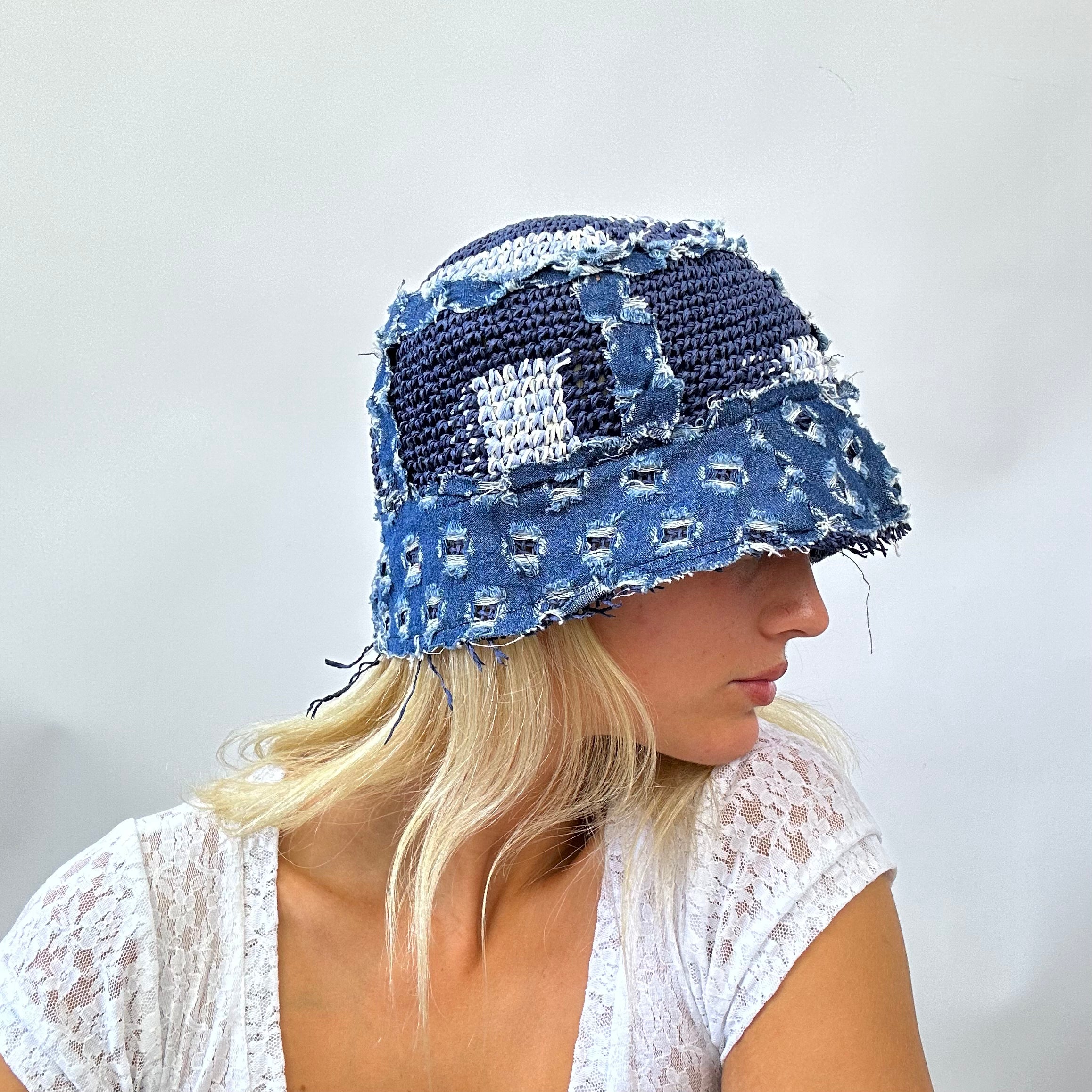 Distressed bucket hat shop